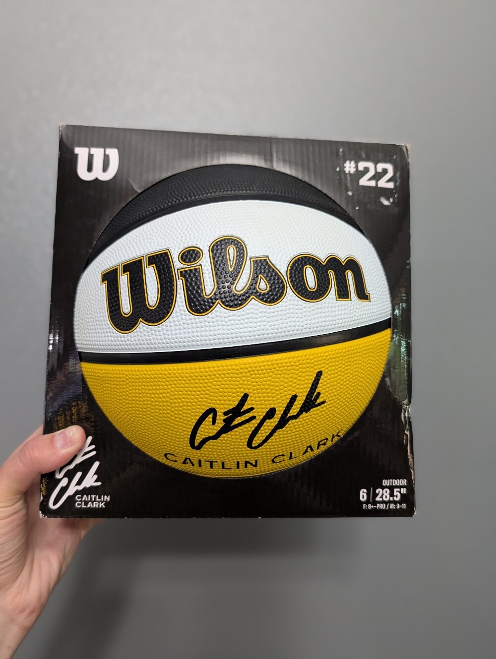 Caitlin Clark Wilson Outdoor Basketball